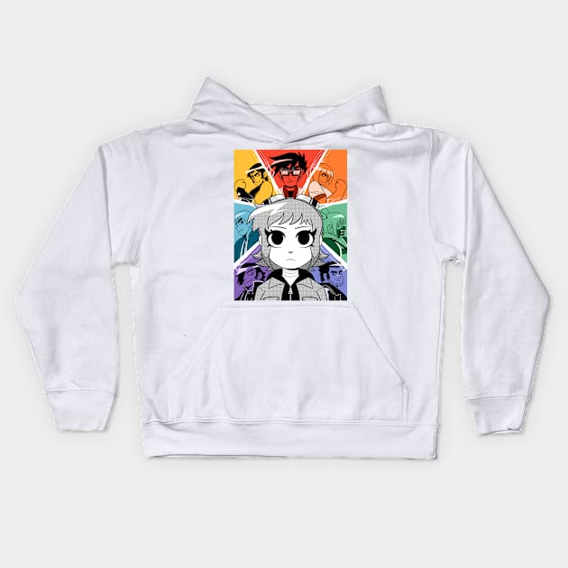 Exes V2 Kids Hoodie by angelicneonanime